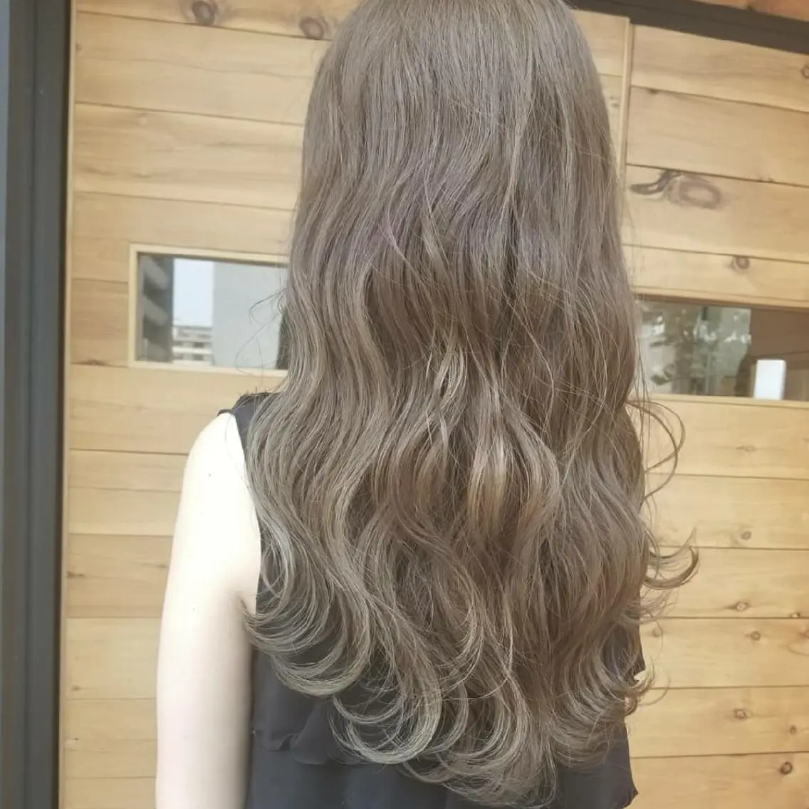 ブリーチなし透明感ヘアカラー☆の写真