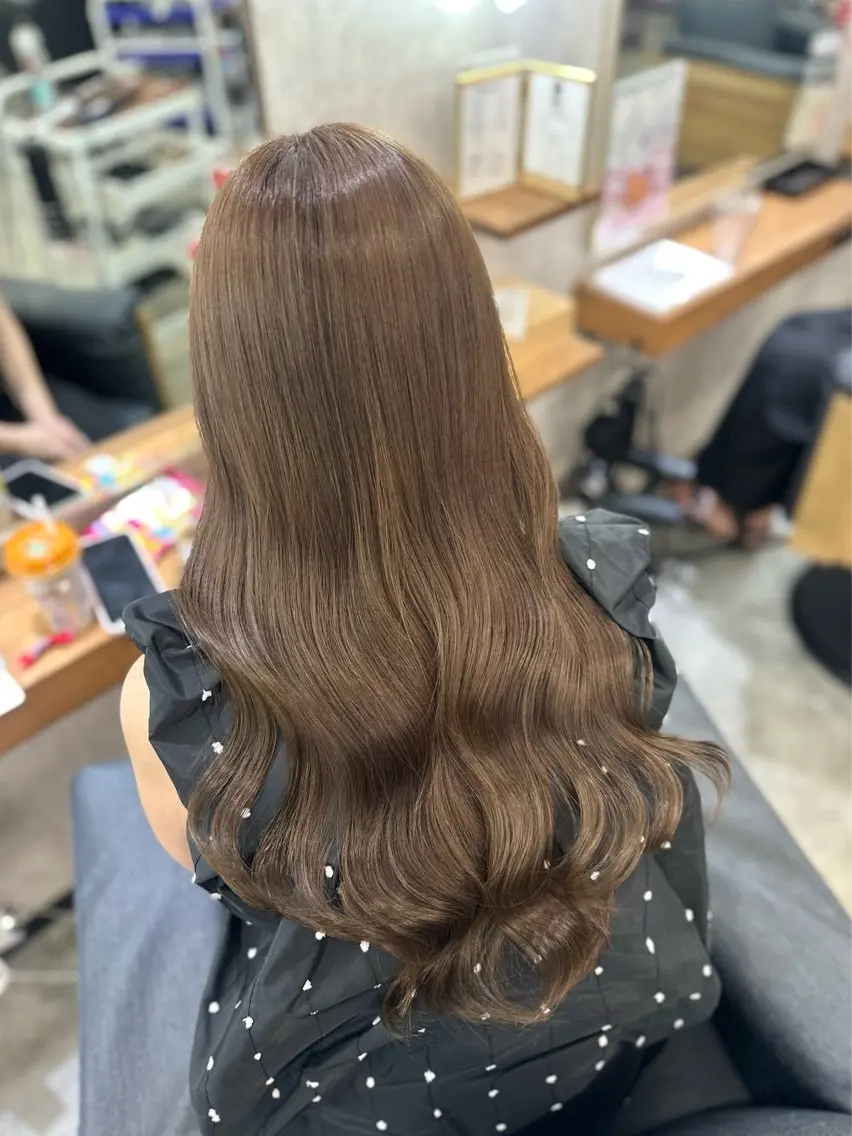 ロング カット MOURI CHISATOのヘアスタイル