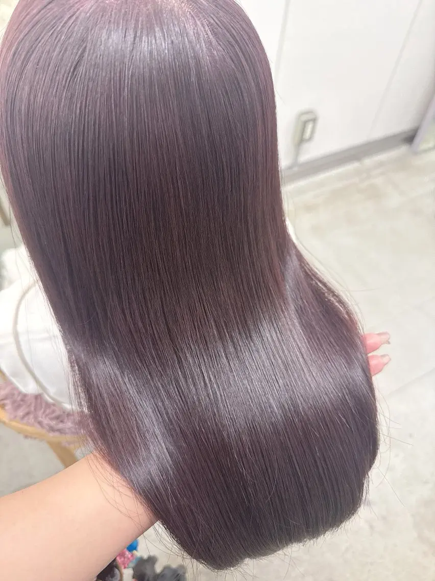 ロング カラー カット ヘアカラー トリートメント 🌷花屋併設🌷 西松さらのマツエク・マツパデザイン