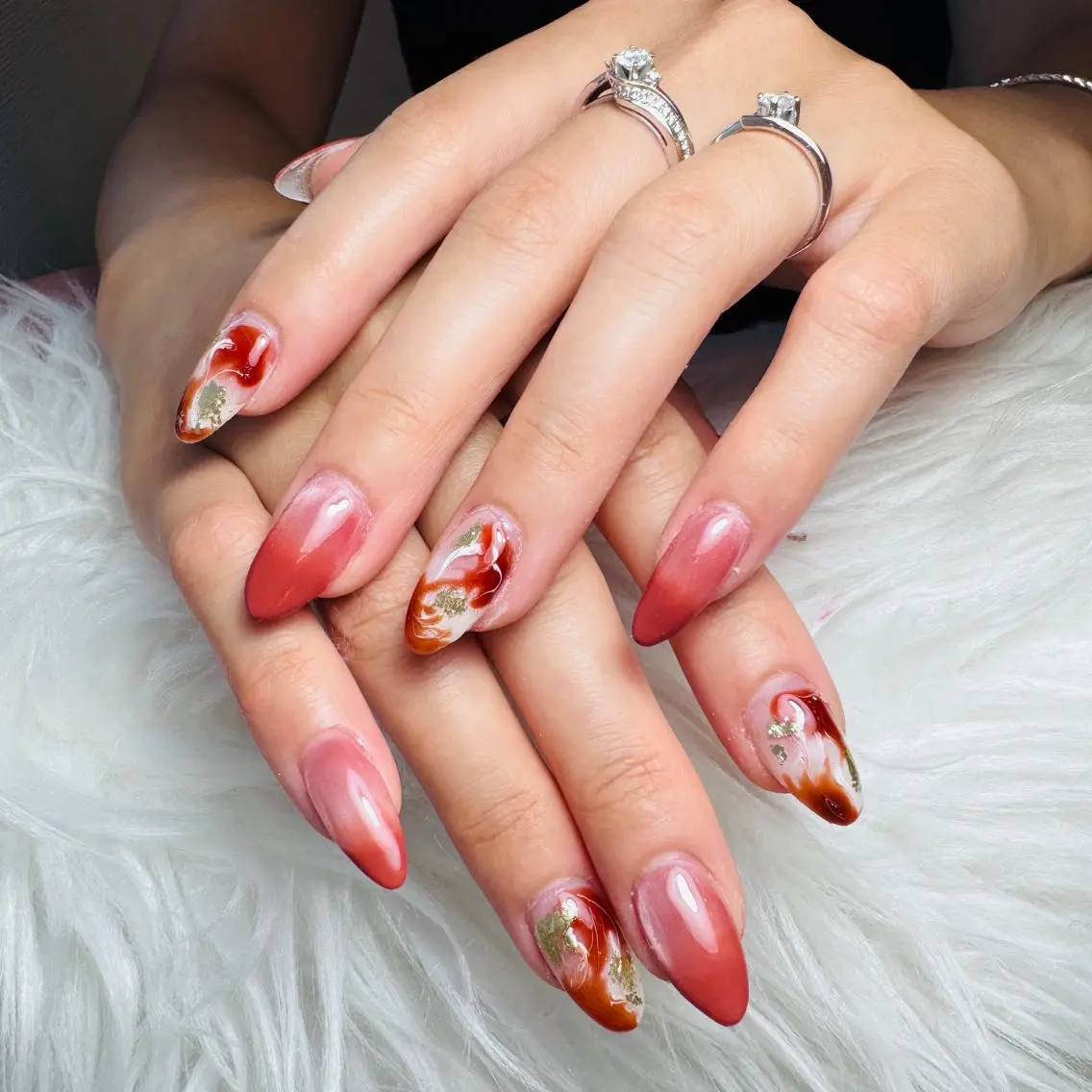 ネイル ハンドネイル Nail Salon An スタッフのネイルデザイン