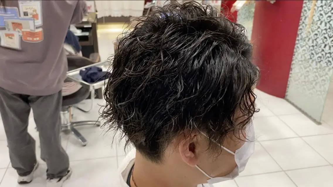 パーマ メンズ Ishi ♪のヘアスタイル