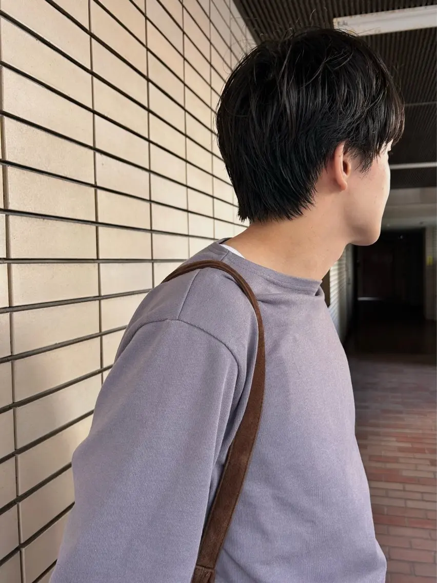 ショート パーマ メンズ デザインパーマ/ カット/nanaのヘアスタイル
