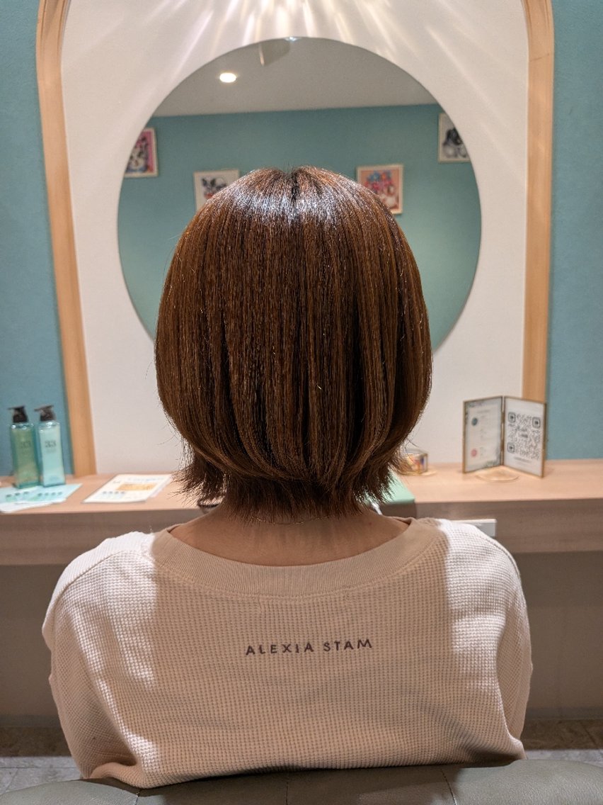ショート ボブ くびれヘア カット トリートメント モデル募集中🌴🌞 Rinka🌞🌴のヘアスタイル