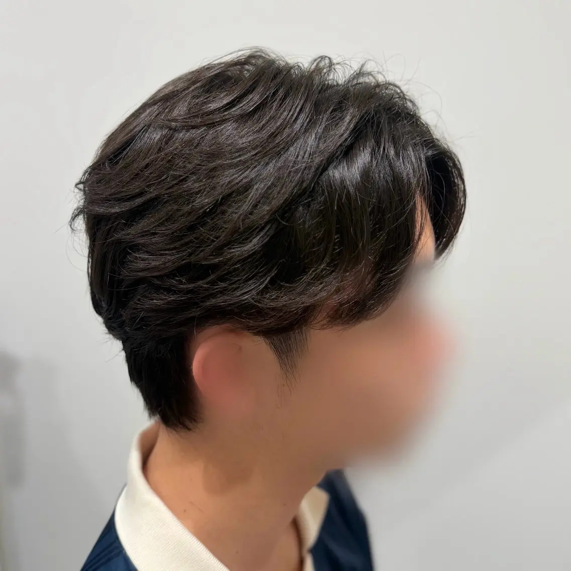 ミディアム パーマ メンズ ミディアムパーマ フェザーパーマ メンズパーマ カット パーマ Dia アキヨシ ミユのヘアスタイル