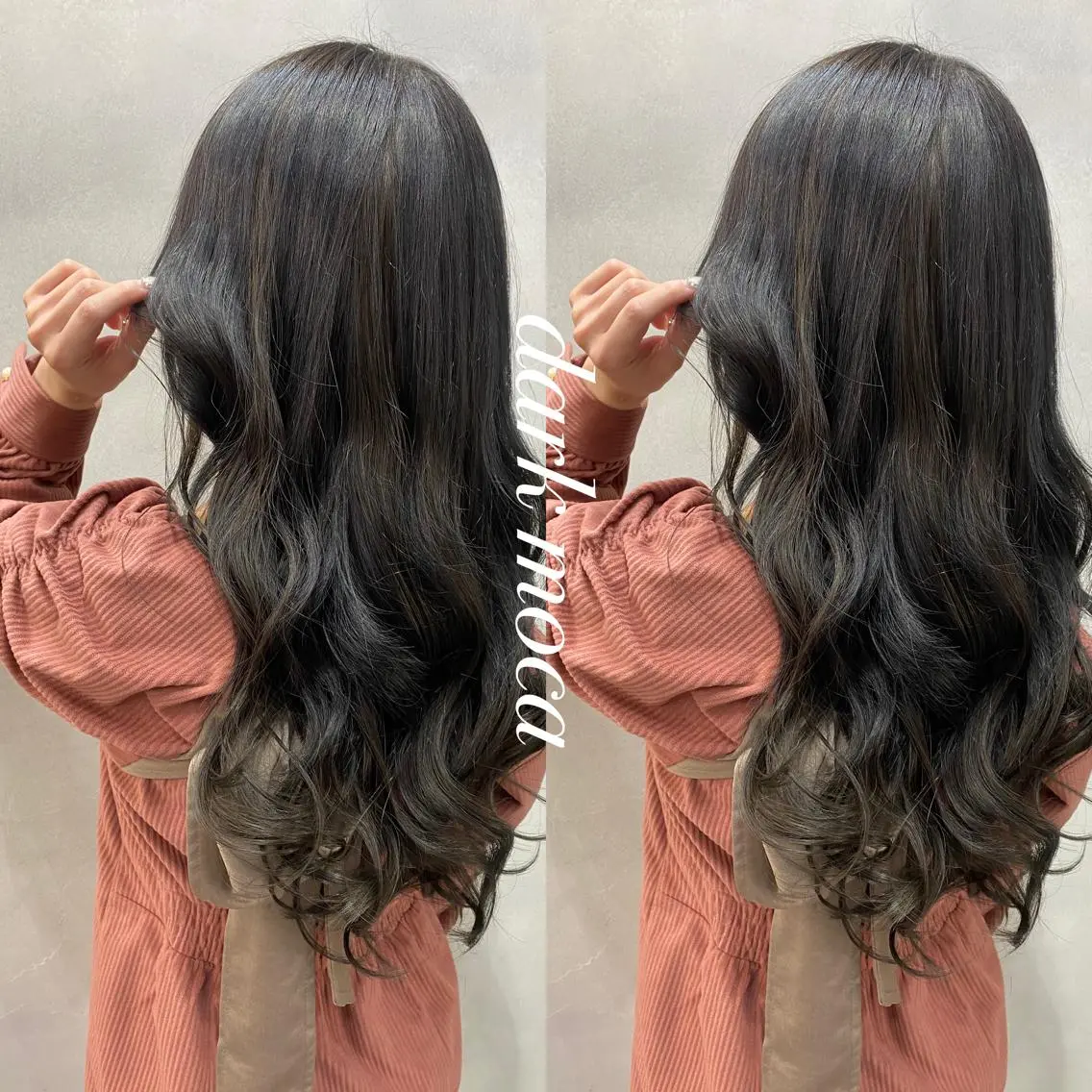 セミロング カラー ヘアアレンジ FAAM Tsuneのヘアスタイル