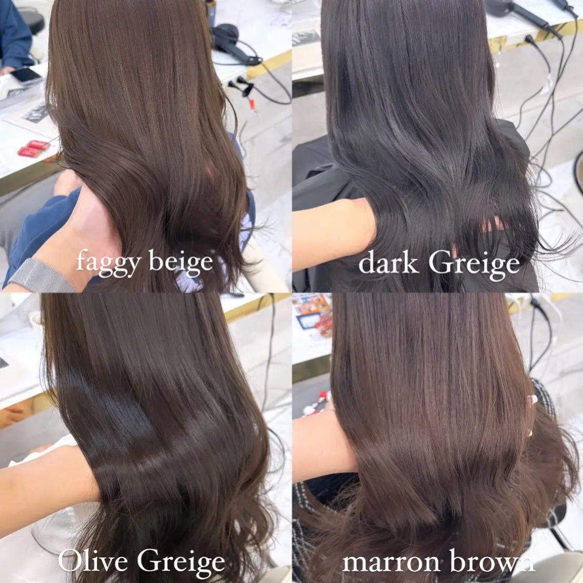 ロング カラー ヘアアレンジ ブリーチ ケアカラー 透明感カラー ブリーチなしカラー カット ヘアカラー トリートメント レイヤーカット🤍 RINAのヘアスタイル