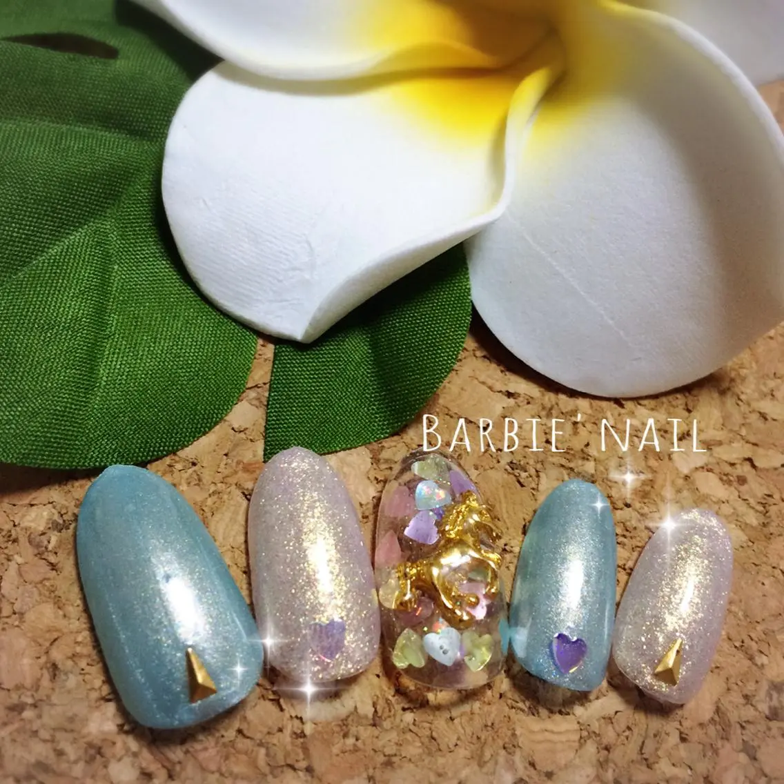 ネイル ハート 27salon yuinaのネイルデザイン