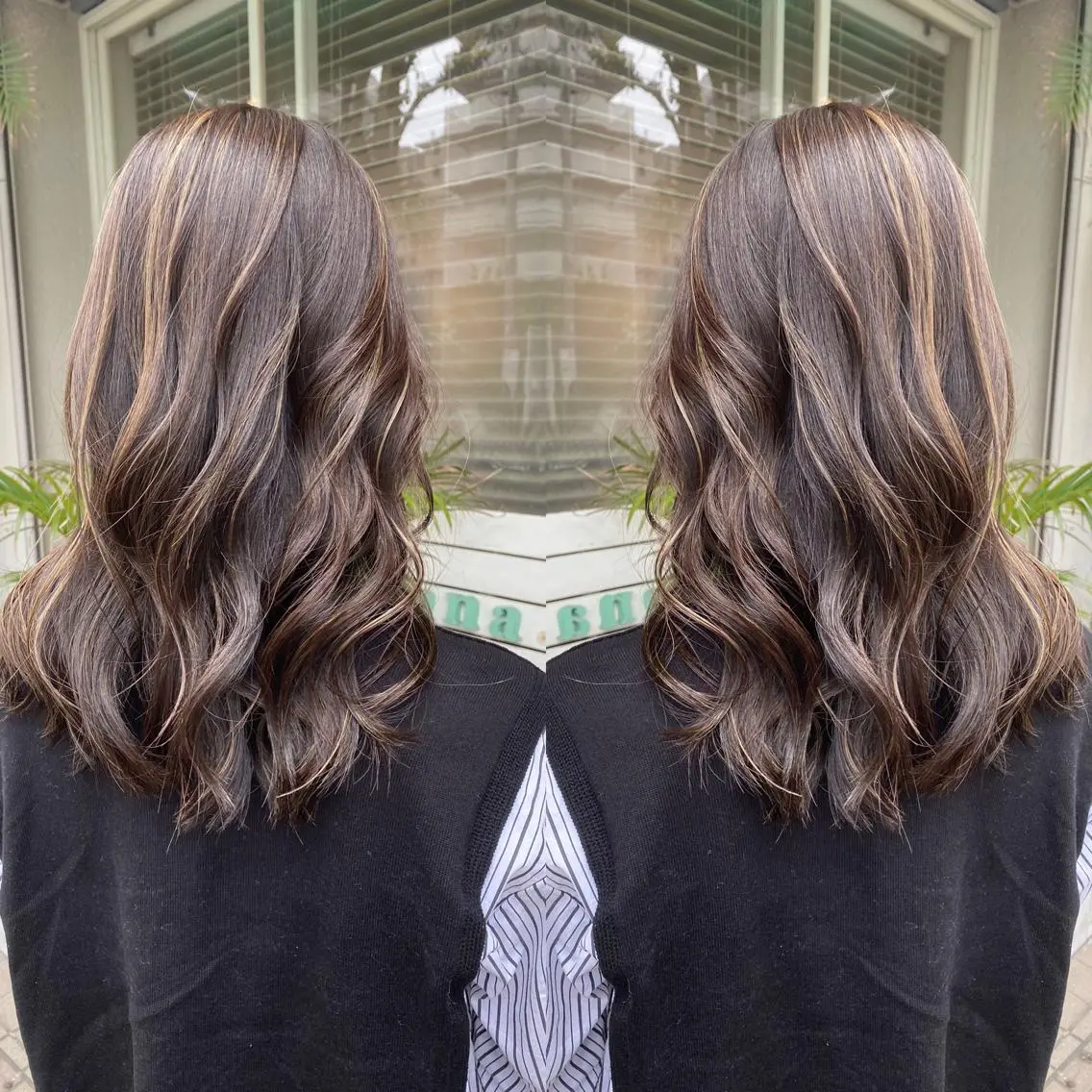 セミロング 山本 茉希のヘアスタイル