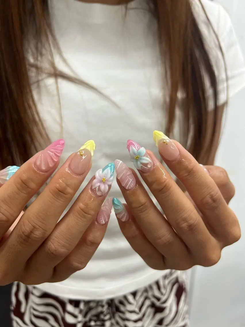 ネイル ハンドネイル ハンドケア 海外ネイル🇺🇸 個性派/YUUKAのネイルデザイン