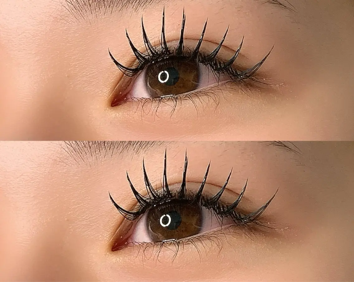 マツエク・マツパ フラットラッシュ Eyelash Salon IROのマツエク・マツパデザイン