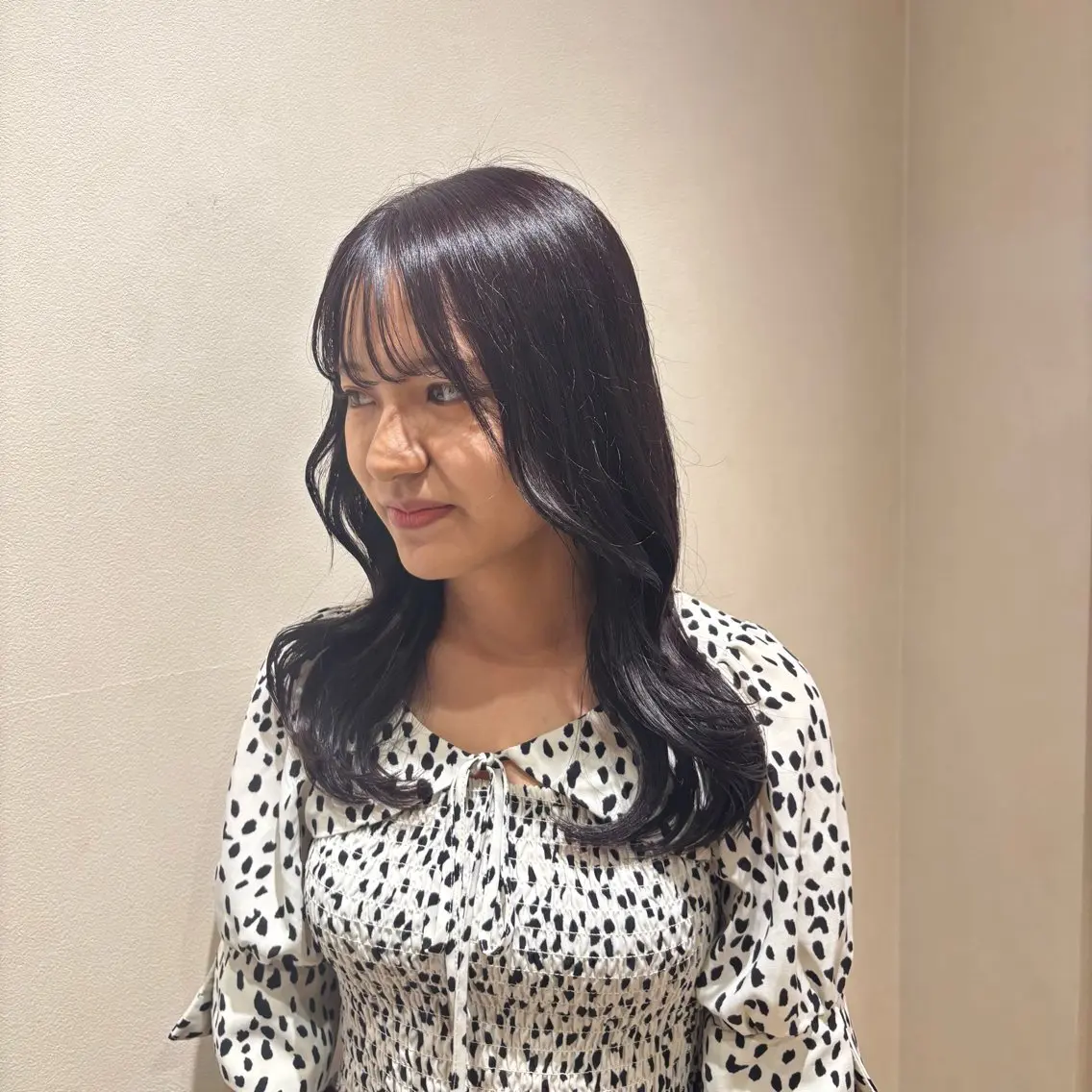 セミロング カラー レイヤーカット PROGRESS☆ Hoshina*のヘアスタイル