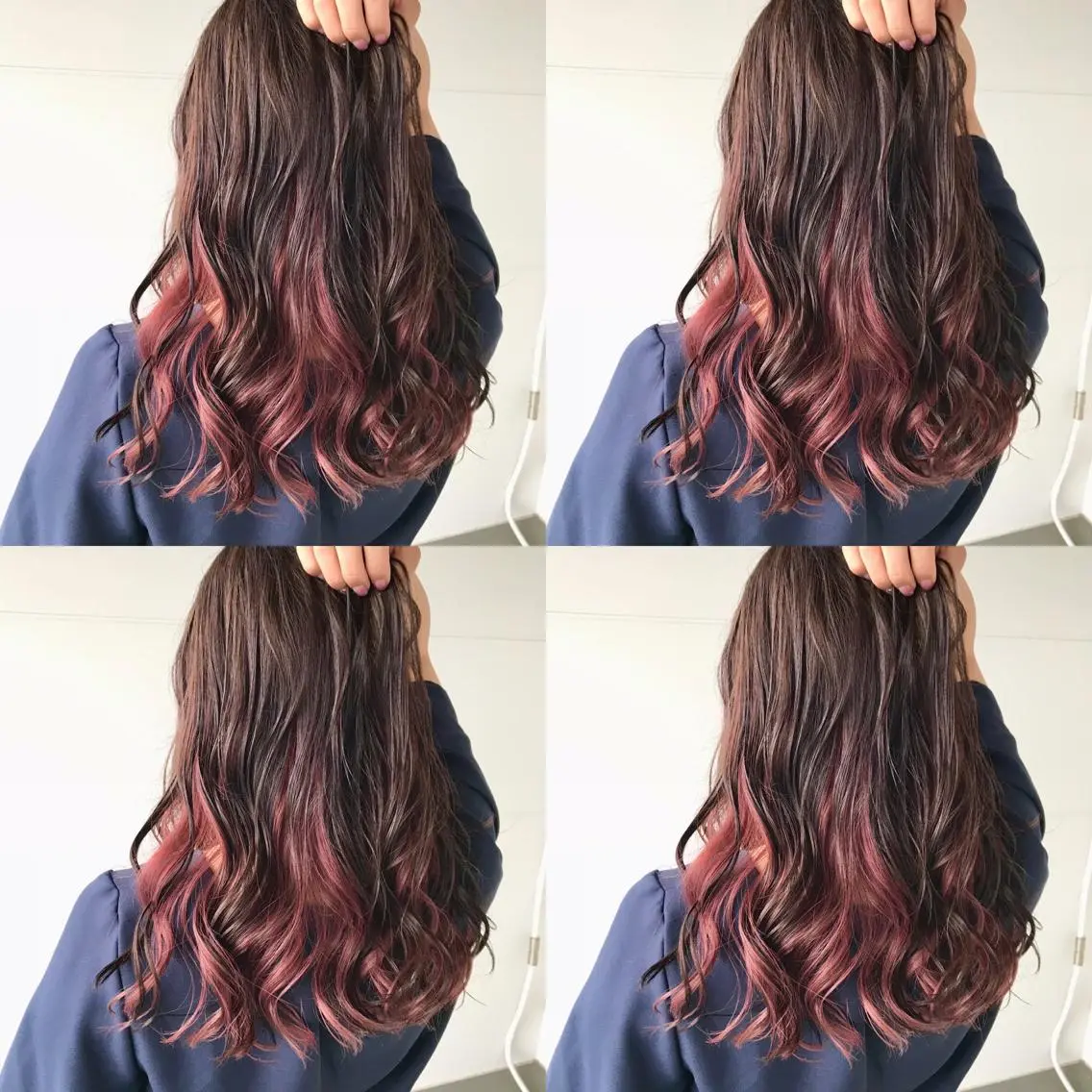ロング タカツド ユウキのヘアスタイル