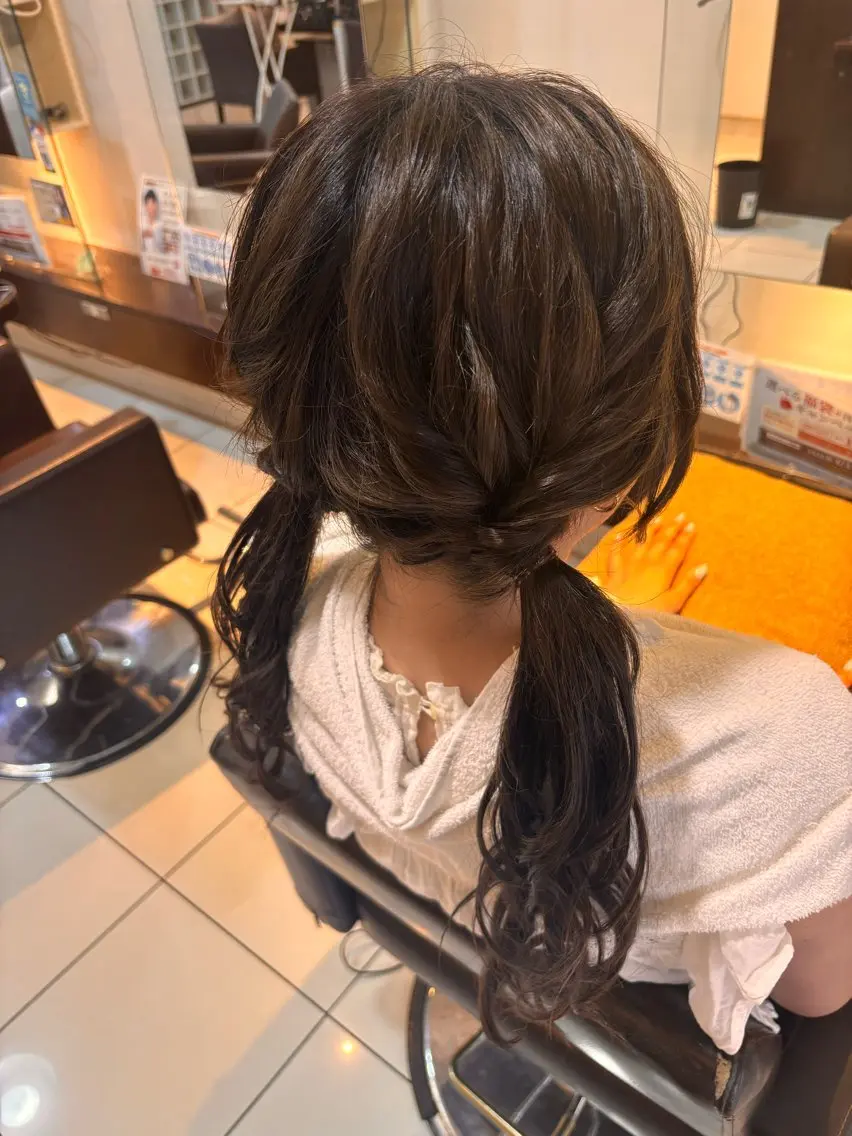 ヘアアレンジ ツインテール ヘア&メイク💄 TAIKIのヘアスタイル