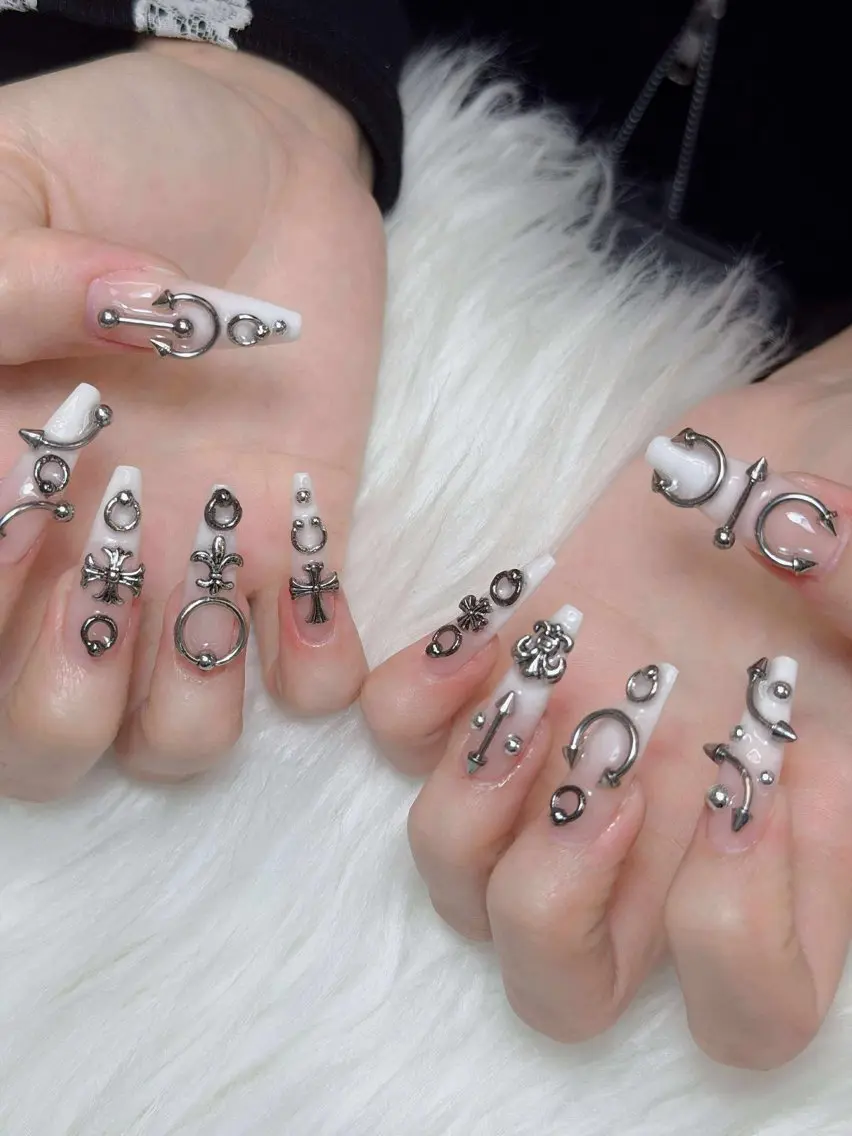 ネイル オーロラネイル チークネイル フットネイル フレンチネイル ハロウィン Lumi Shinokuboのネイルデザイン