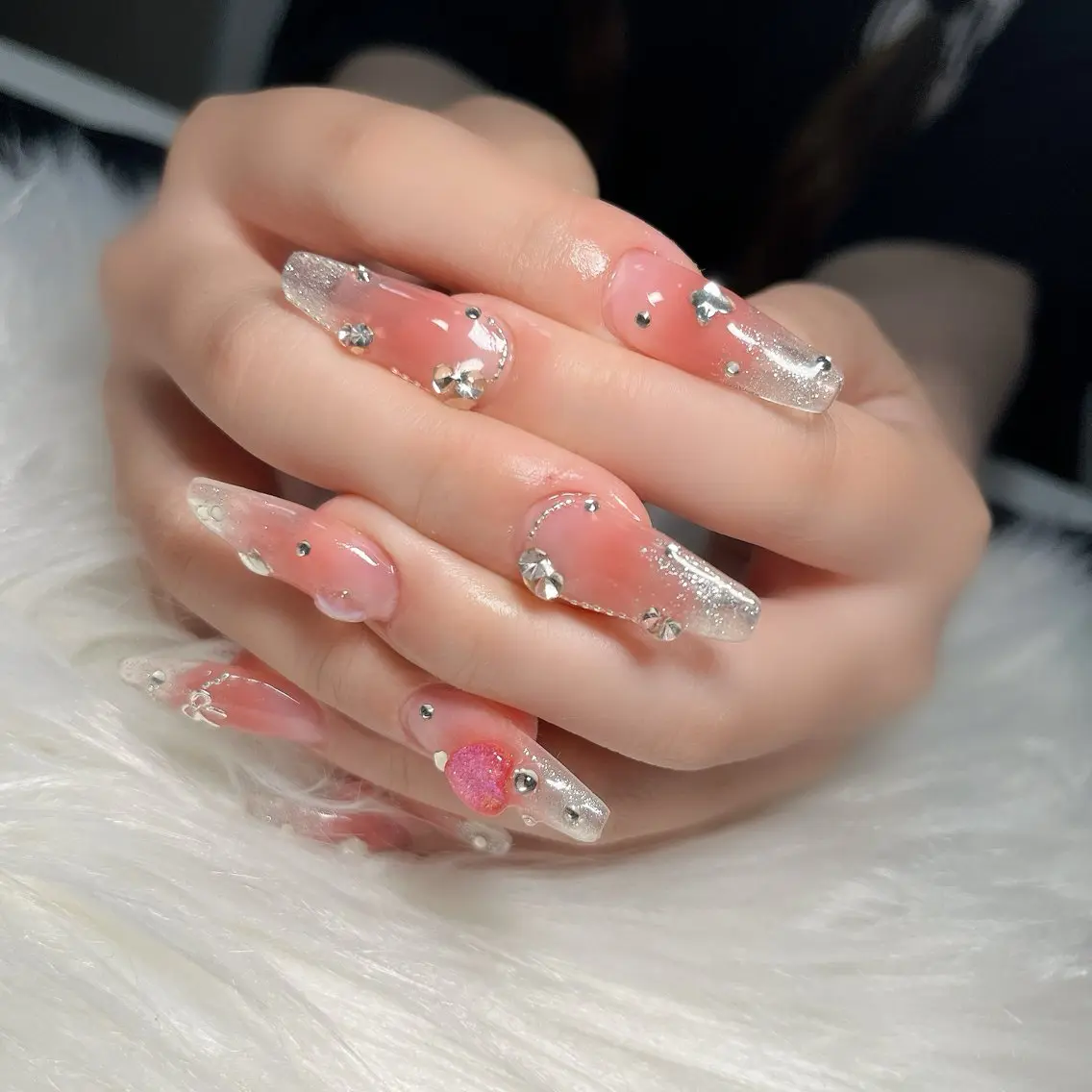 10本スカルプ✨シンプルアートミックス🫧✨の写真