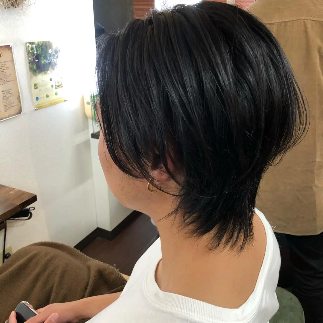 ショート ウルフカット カット Glanz hair 坂牛匠のヘアスタイル