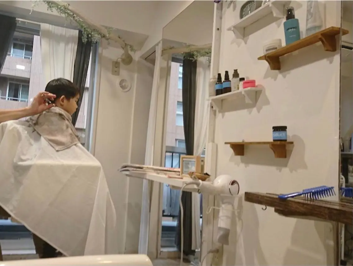 キッズ 桐谷 一史のヘアスタイル