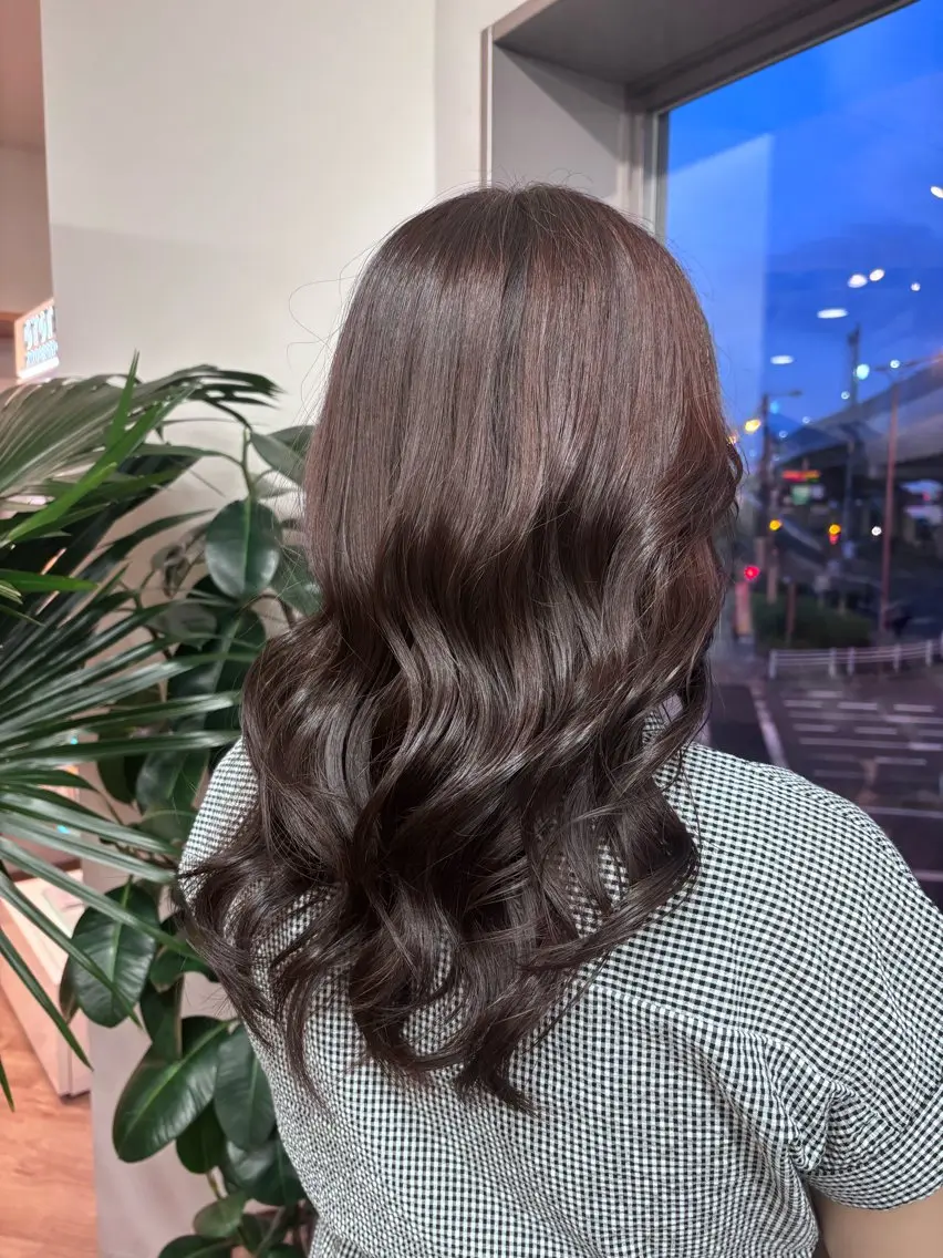 カラー ベージュカラー ピンクカラー ピンクベージュ 🦄カラーモデル 募集中🦄ちえみのヘアスタイル