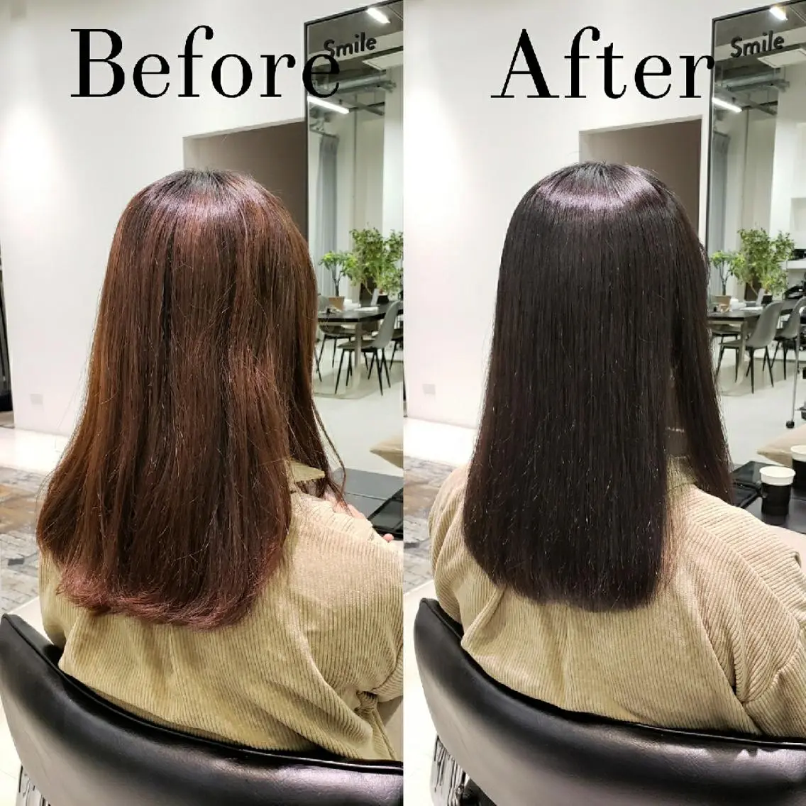 セミロング カラー 💖パーソナル診断 特化YUYA💖のヘアスタイル