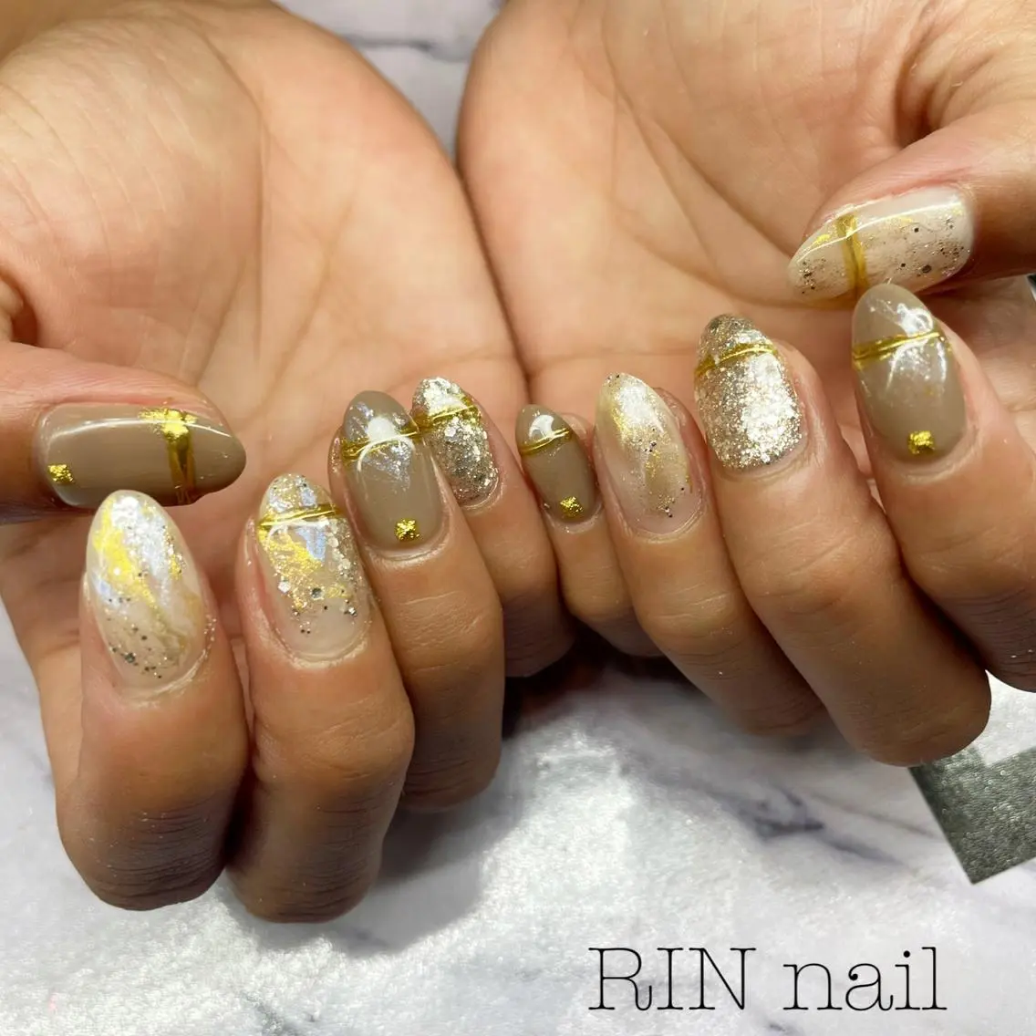 ネイル ハンドネイル ハンドケア RIN HOMEnailのネイルデザイン