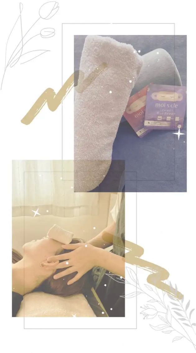 💆🏻‍♀️【サクッと】まどろみドライヘッドスパ(ホットアイマスク/炭酸スプレー付)🧠̟ͪ✨️ 40分の写真