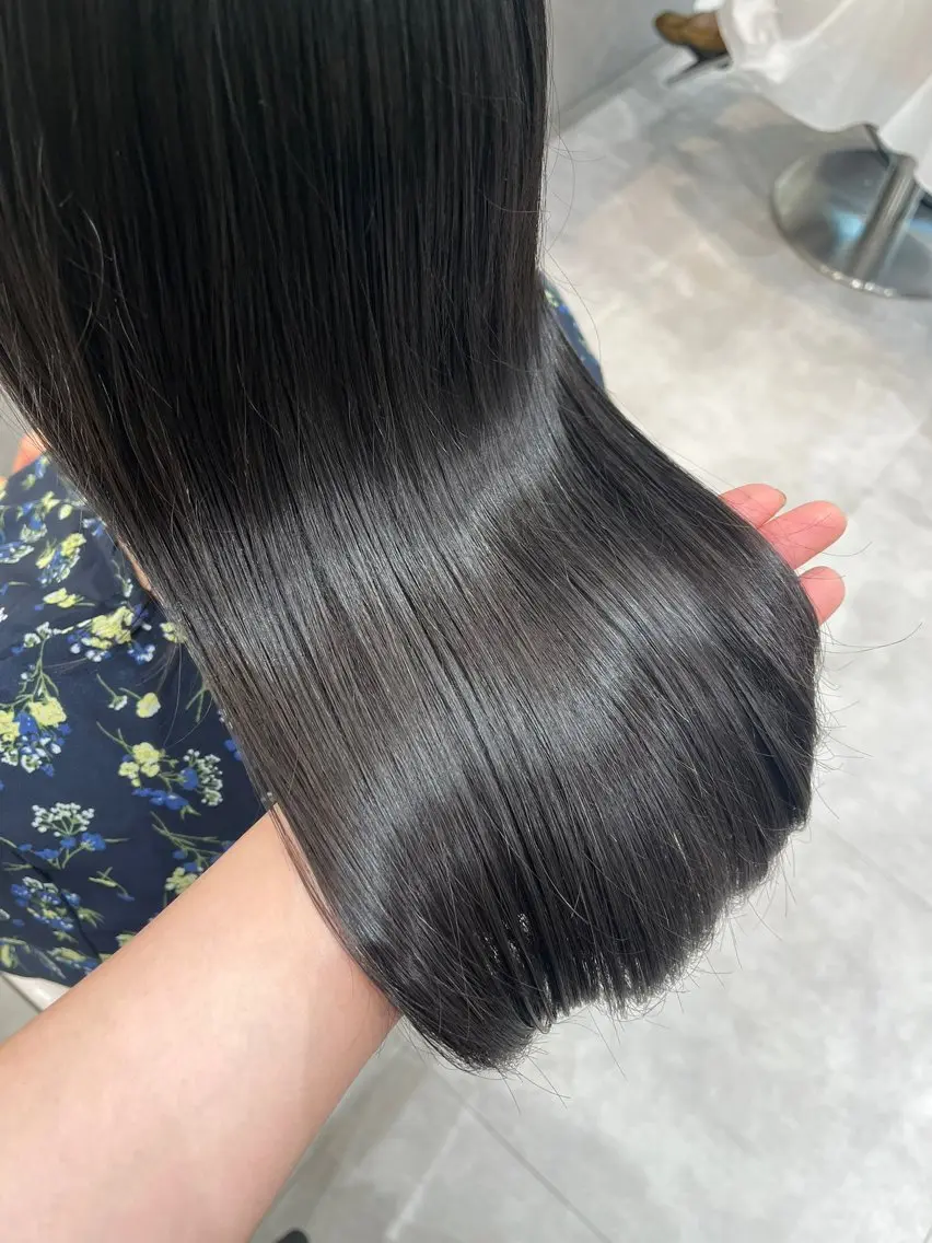 セミロング カット トリートメント ヘッドスパ ツヤ髪/髪質改善✨ 永澤樹里のヘアスタイル