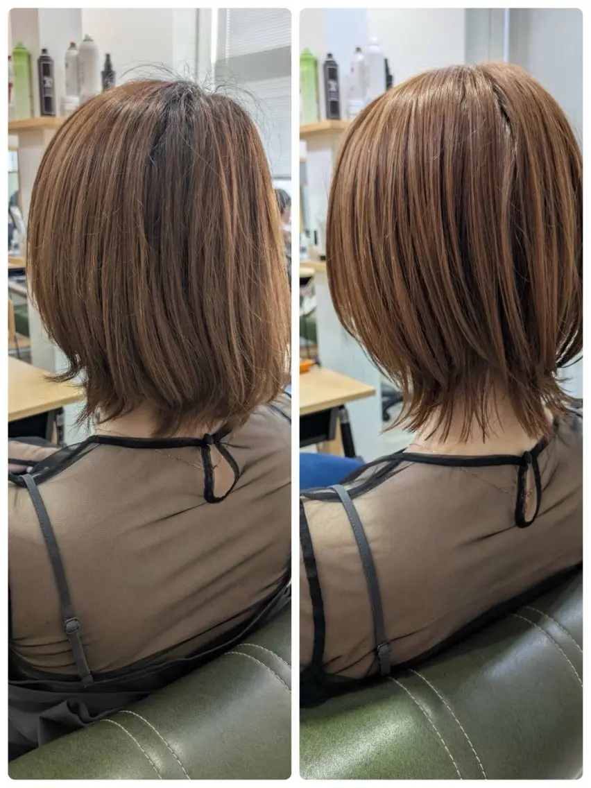ミディアム Palacchi Shinoのヘアスタイル