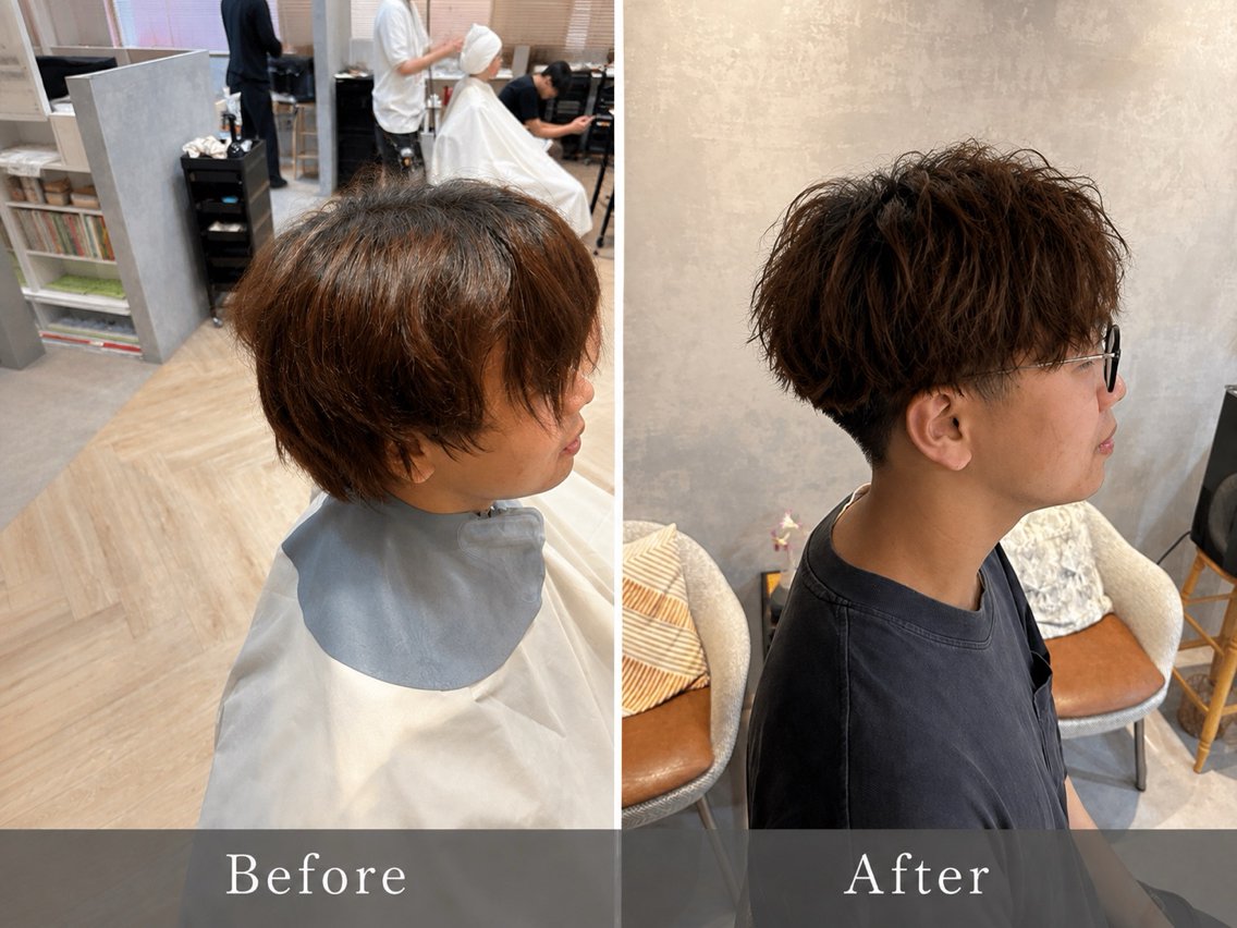 メンズ カット 村上 斗玖亜のヘアスタイル