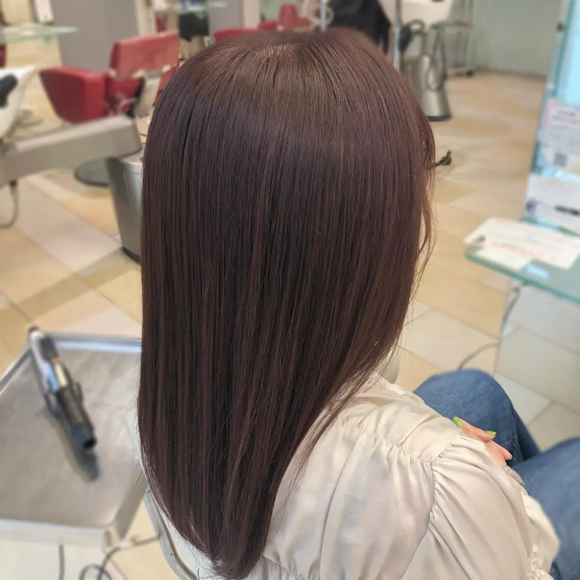 🦋minimo限定🦋 艶髪カラー + クイックスパ🫧の写真