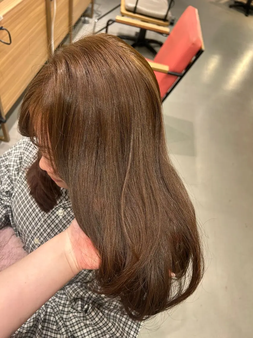 カラー ヘアカラー トリートメント Hotaru/梅田 /茶屋町のヘアスタイル