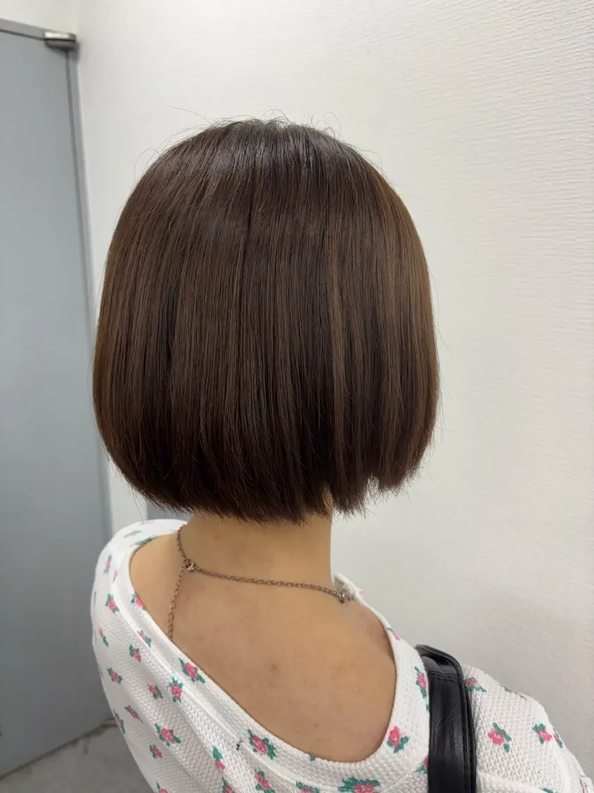 カラー ヘアカラー トリートメント 🌿‬透明感カラー 🫧ひなの🧸のヘアスタイル
