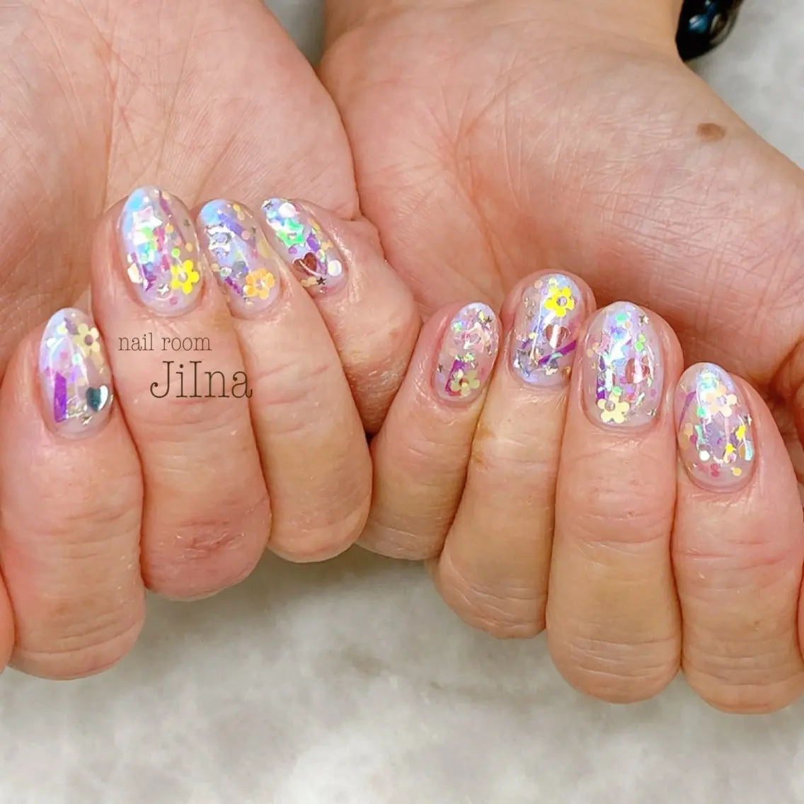 ネイル 持ち込み JiIna nailのネイルデザイン