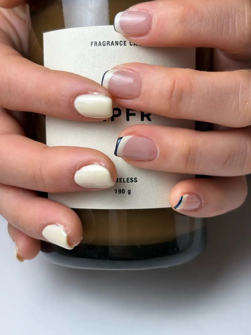 ネイル 手描き🌸ニュアンス monny nailのネイルデザイン