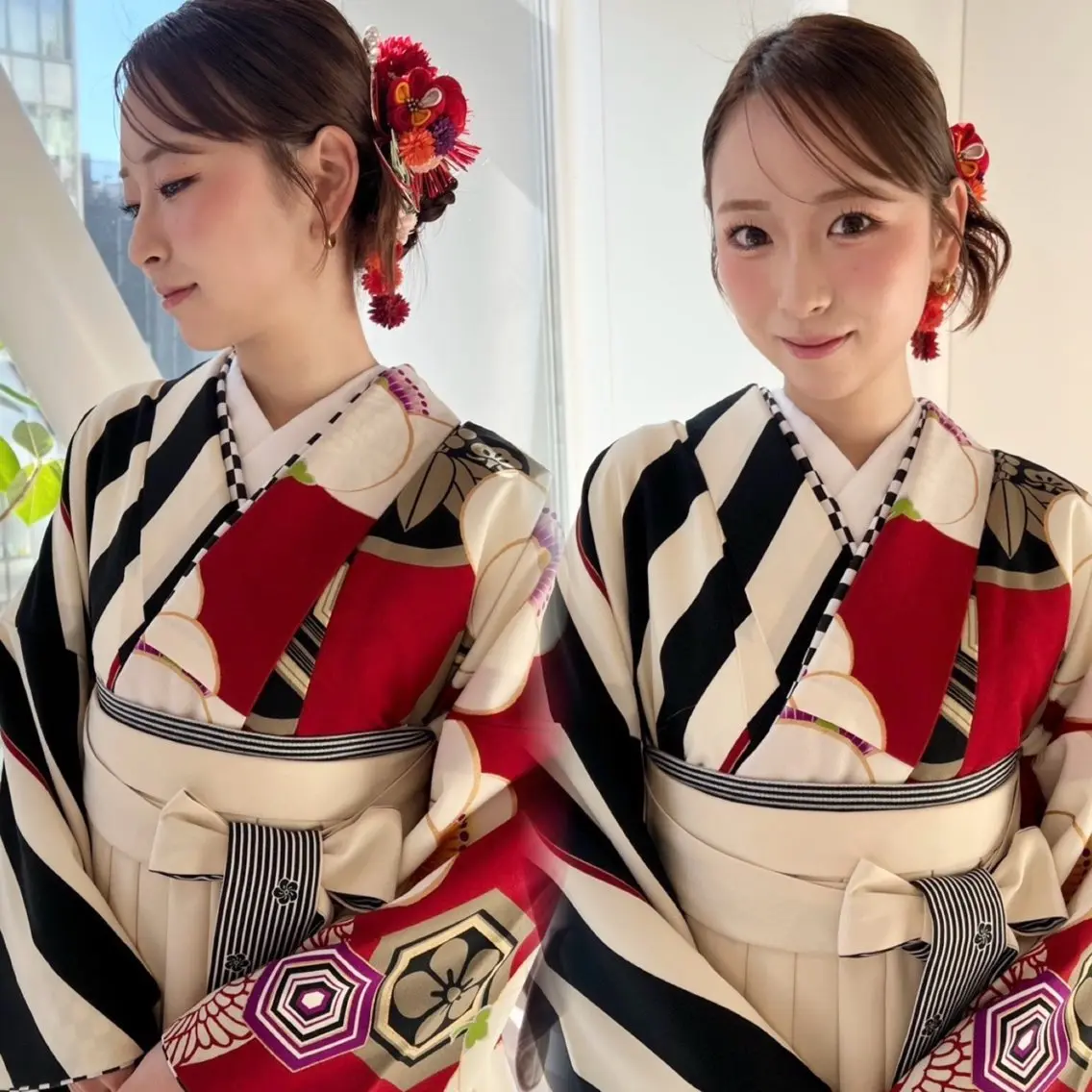 ヘアアレンジ 着付け 🤍髪質改善/酸熱× 艶カラー🤍🫧リサのヘアスタイル