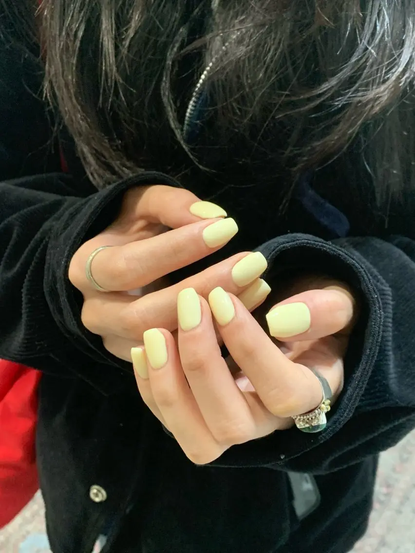 本日限定価格、、!ハンド💅🏻ワンカラー/ラメグラ✨(初回ジェルオフ代無料)✨の写真