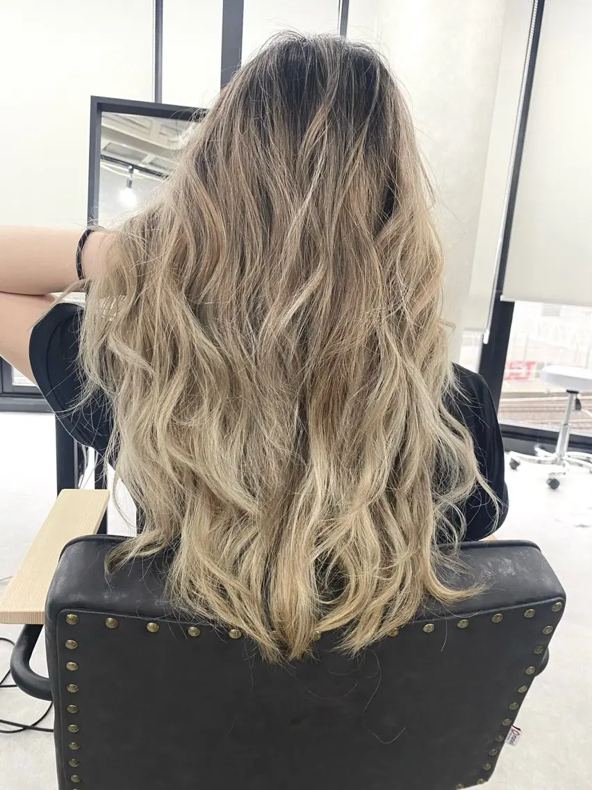 ロング ヘアカラー トリートメント 💎lino _by _ACNE💎 🧸のヘアスタイル