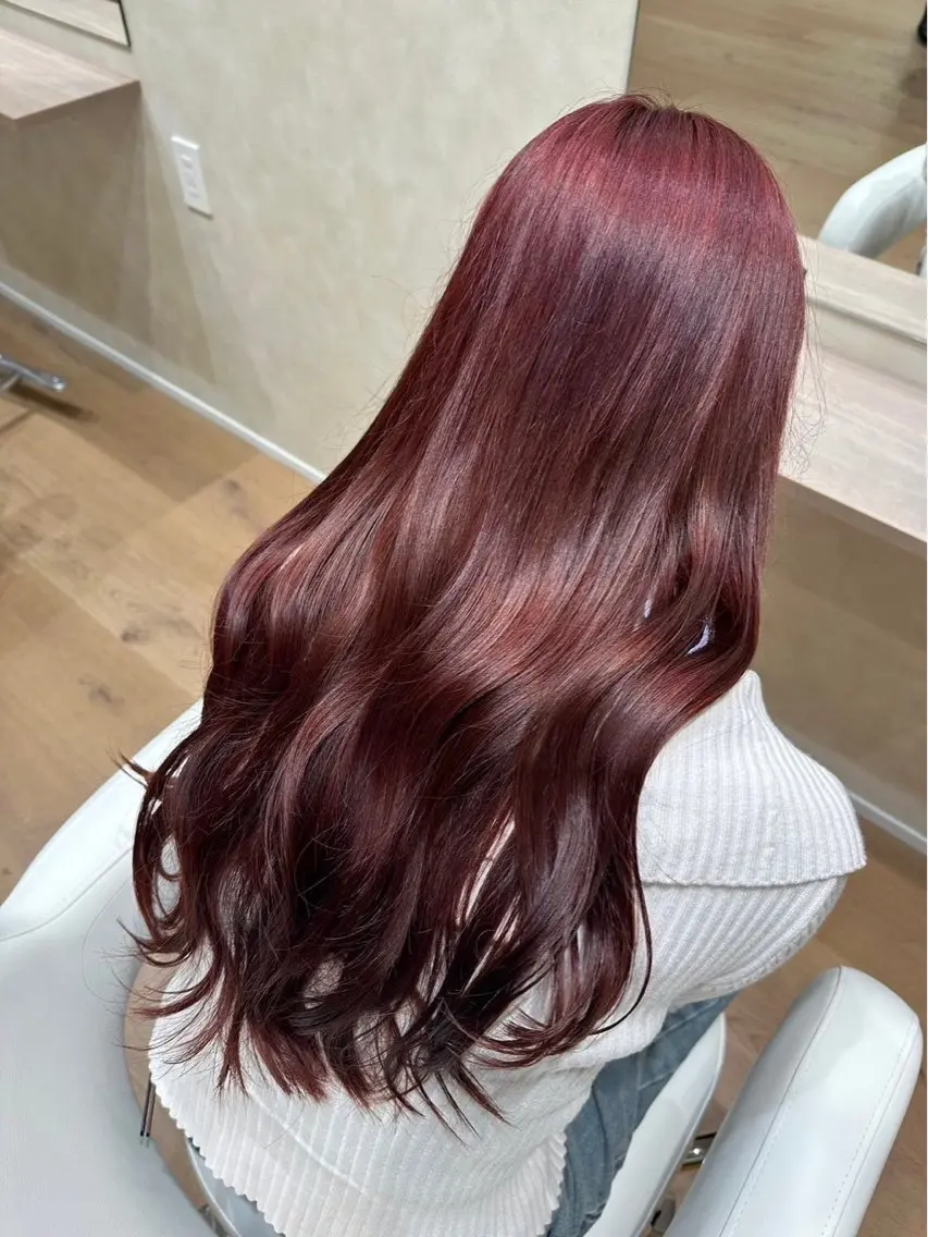 ロング 池崎 歩倖のヘアスタイル