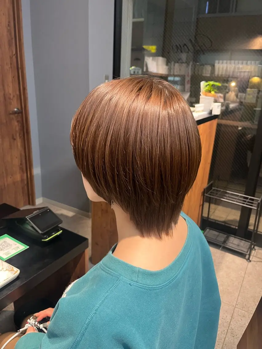 ショート U24⭐️ミニモ学割 ／浅野未来🌼.*のヘアスタイル