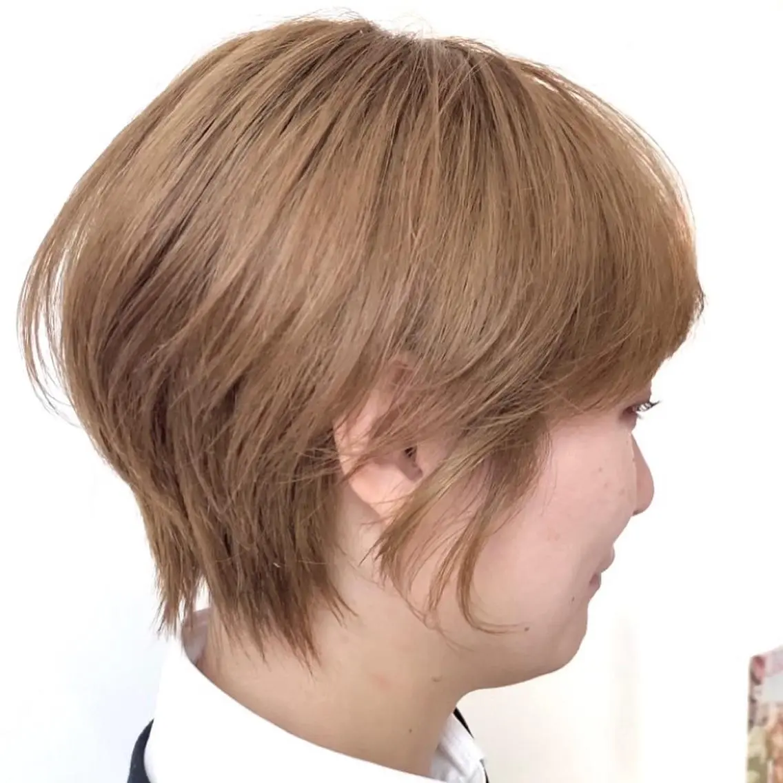 ショート カット トリートメント 平田 健一のヘアスタイル