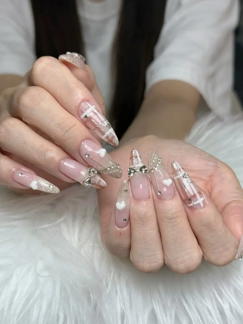 ネイル ハンドネイル ゆき このネイルデザイン