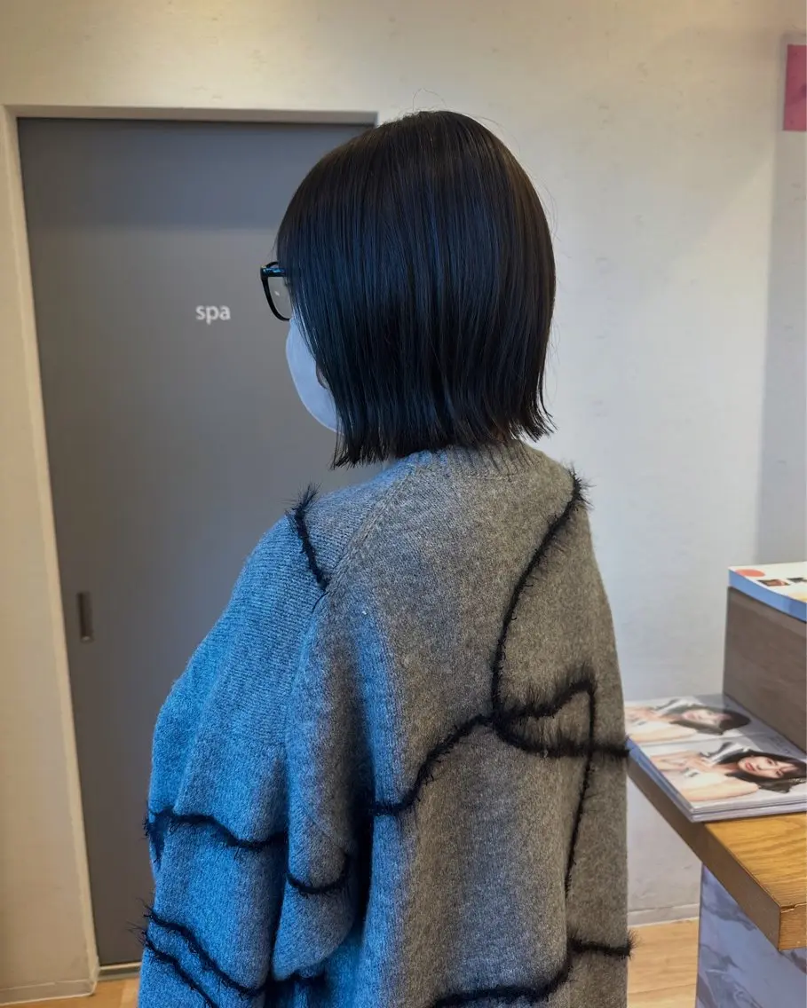 カット＋縮毛矯正＋4stepトリートメントの写真