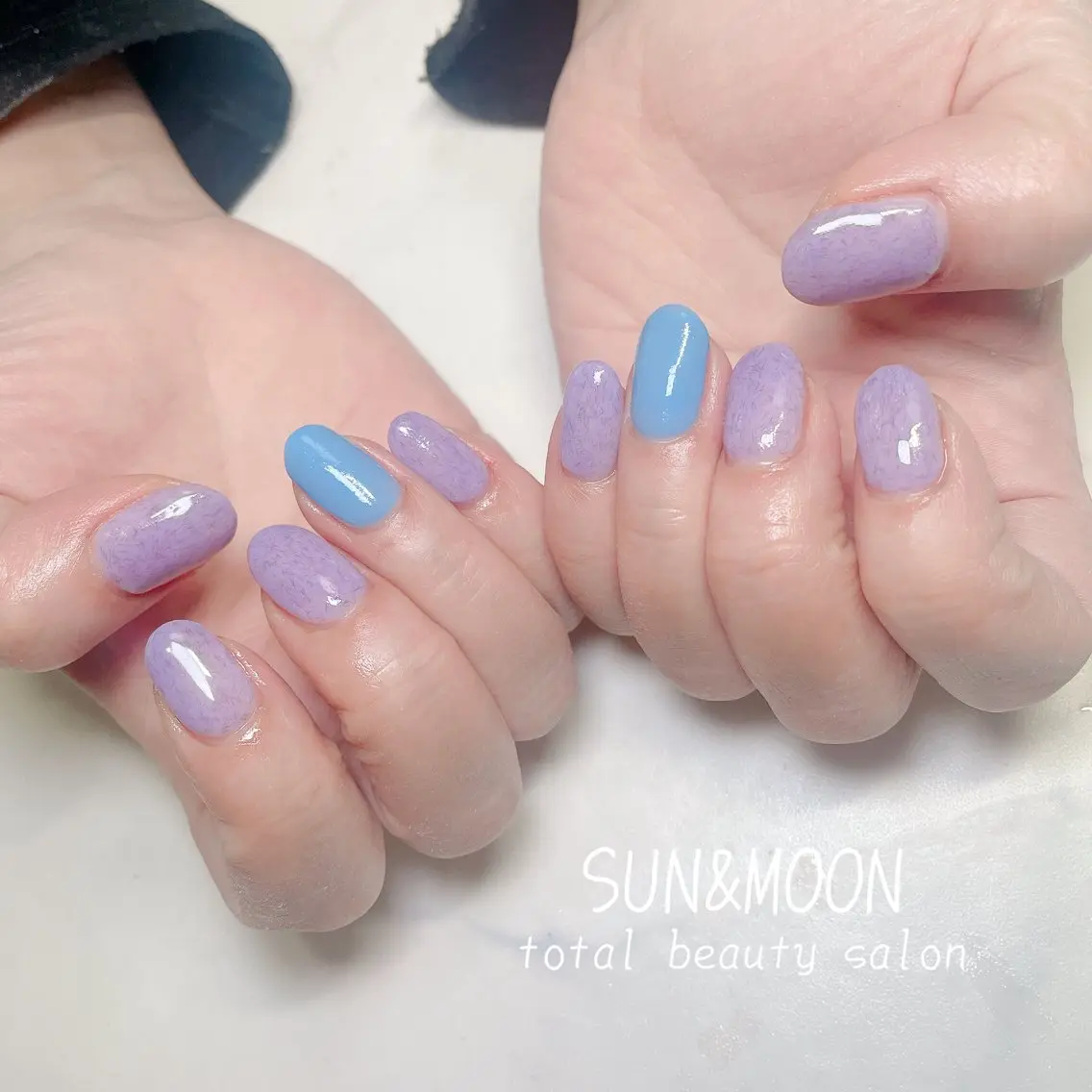 ネイル ハンドネイル SUN&MOON REOのネイルデザイン