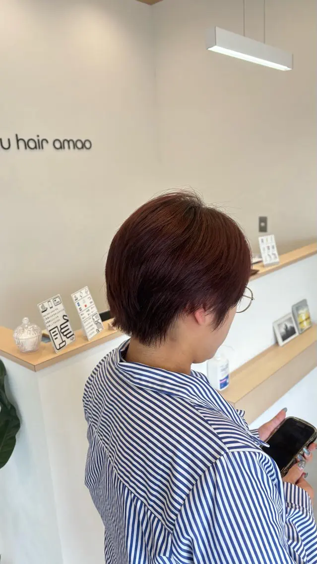 ショート Agu. / KAEDEのヘアスタイル