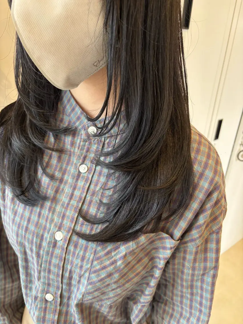 ロング カット ヘアカラー レイヤーカット🥀/ 大曽根🤍yuukaのヘアスタイル
