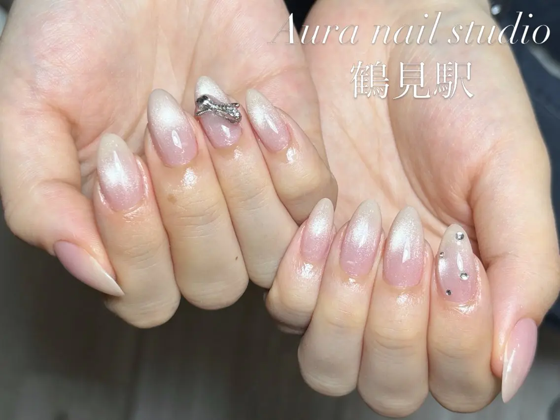 ネイル ハンドネイル AURA NAIL 🌟鶴見店のネイルデザイン