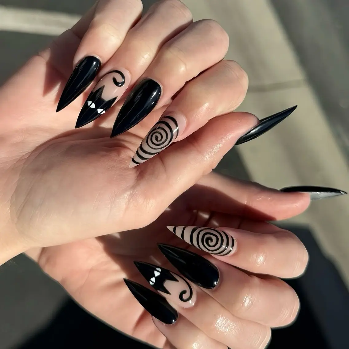 ネイル ジェルネイル 韓国ネイル ロングネイル スカルプネイル 春ネイル ハンドネイル ハンドケア Blingg NailStudioのネイルデザイン