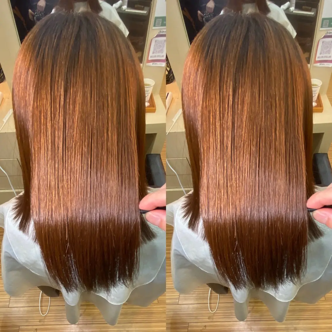 セミロング 髪質改善/浅沼 亮のヘアスタイル