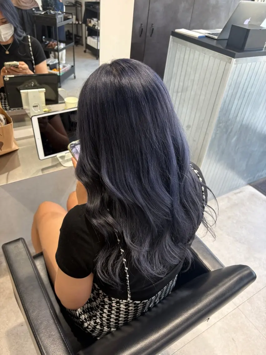 ロング ヘアカラー トリートメント MIHO☾·̩͙⋆ Kroのヘアスタイル
