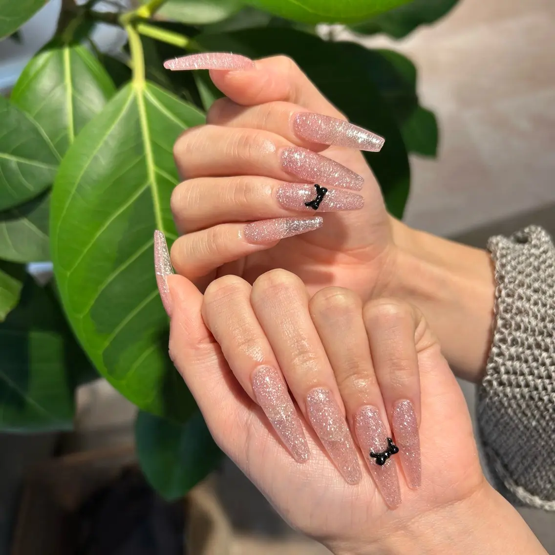 ネイル FOINAIL 🎀長さだし🎀のネイルデザイン