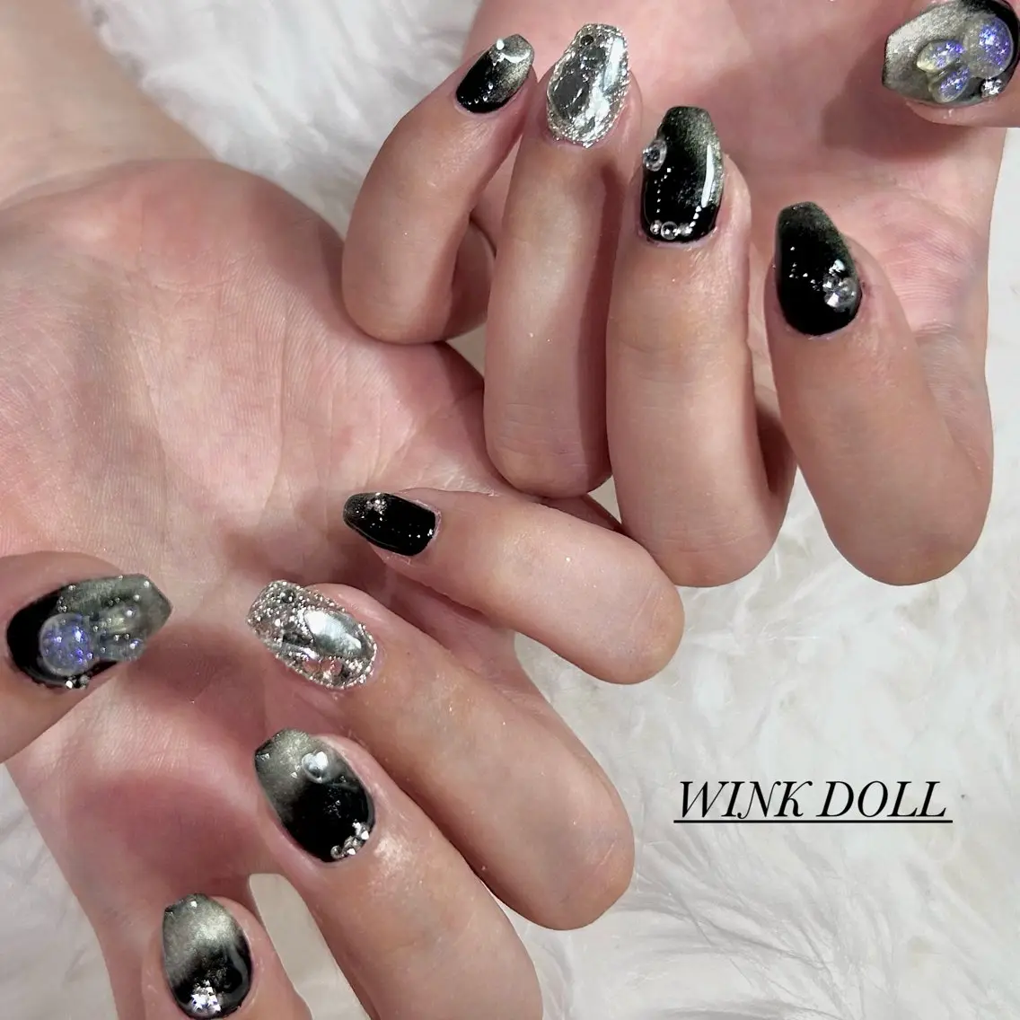 ネイル ハンドネイル WINK DOLL 🌹MIRAIのネイルデザイン
